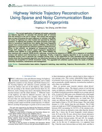 Highway Vehicle Route Reconstruction Using Sparse and Noisy Communication Base Station Fingerprints 